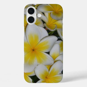 frangipani bouquet iPhone 16 plus case