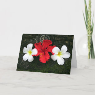 frangipani threesome card