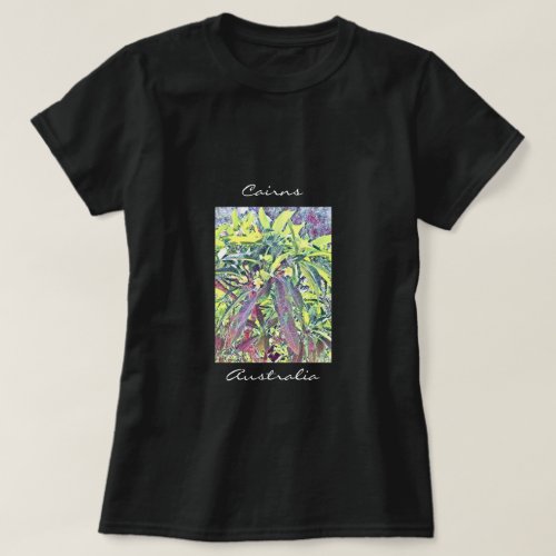 Frangipani Tree Cairns Australia tropical T_Shirt