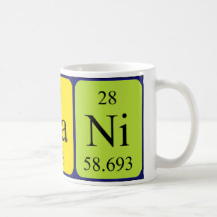 Frani periodic table name mug
