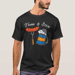 Frank And Stein Funny German Bavarian Oktoberfest T-Shirt