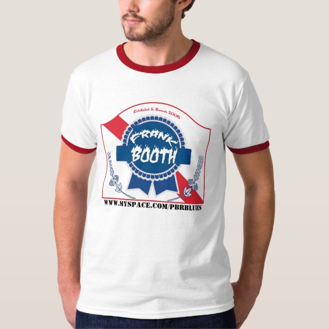 Frank Booth Ringer T-Shirt (Front)