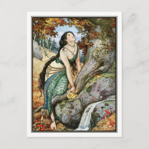 Frank C. Papé Pape - Ilya Meets Svyatogor Postcard