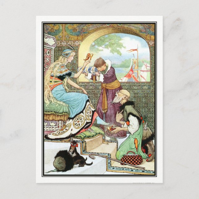 Frank C. Papé Pape - Russian Story Book Postcard (Front)