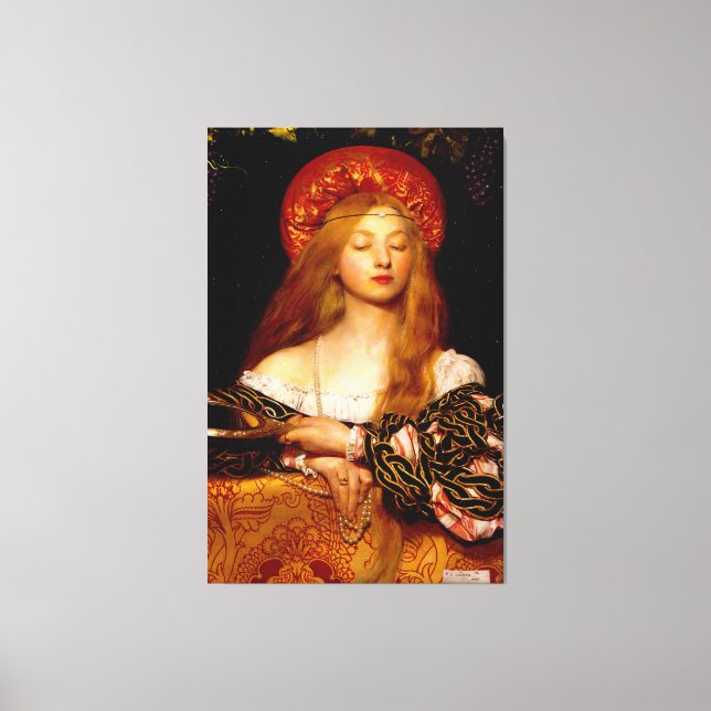 FRANK CADOGAN COWPER | VANITY 1907 Pre-Raphaelites Canvas Print (Front)