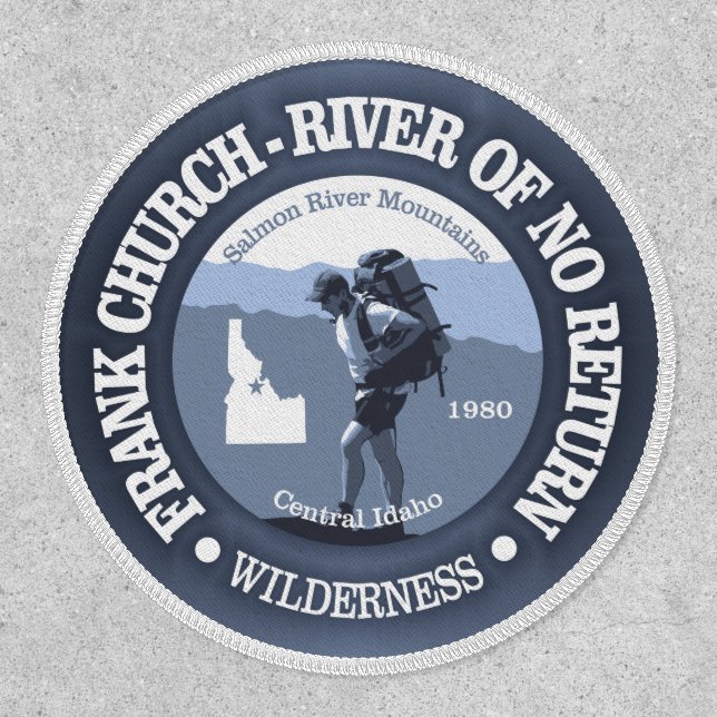 Frank Church-River Of No Return WA (BG)  Patch (Front)