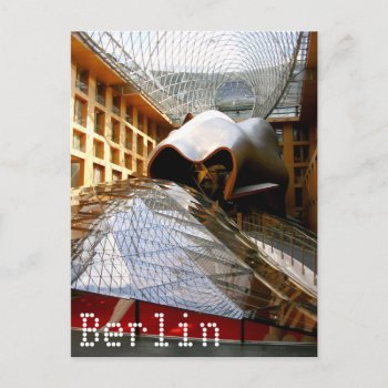 Frank Gehry In Berlin  Germany Postcard by Michaelcus at Zazzle