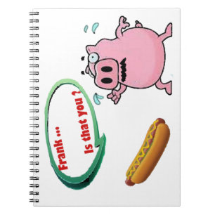 Frank .. is that you ? Funny Pork BBQ Lovers Notebook
