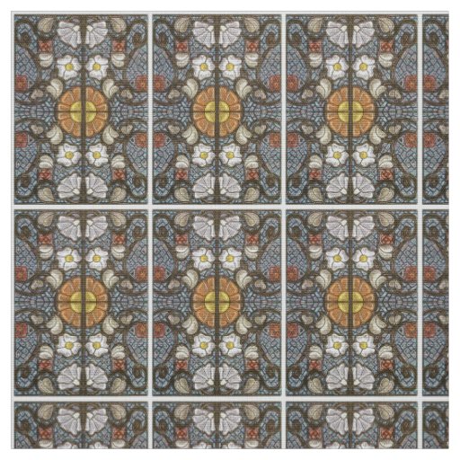 Frank L Wright style Fabric