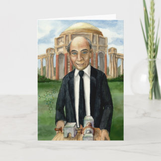 Frank Oppenheimer Greeting Card