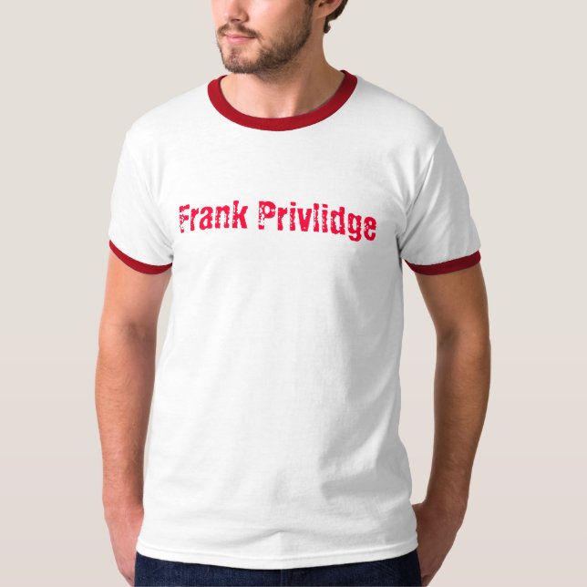 Frank Privlidge Ringer T-Shirt (Front)