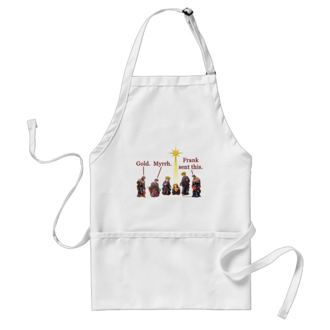 Frank Sent This Adult Apron (Front)