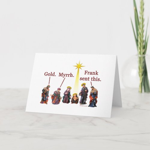 Frank Sent This _ Christmas Card