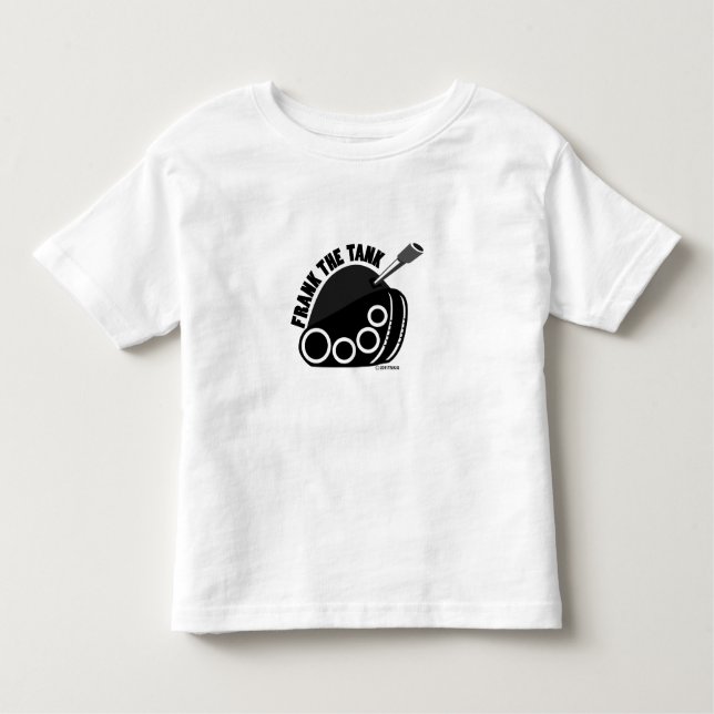 Frank The Tank Logo Toddler T-Shirt (Front)