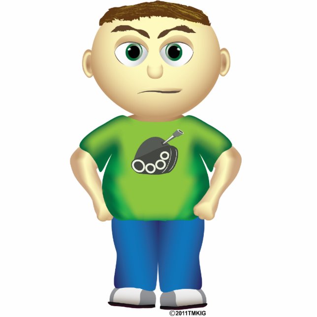 Frank The Tank Photo Sculpture (Front)