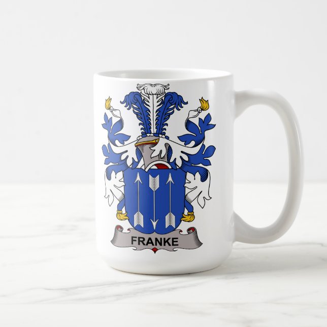 Franke Family Crest Coffee Mug (Right)