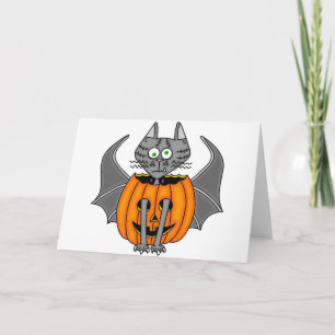Franken Kitty Holiday Card