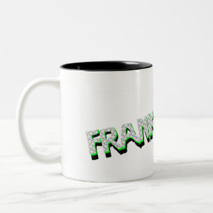 Frankenbent design coffee mug! Two-Tone coffee mug