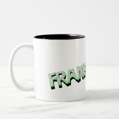 Frankenbent design coffee mug Two_Tone coffee mug