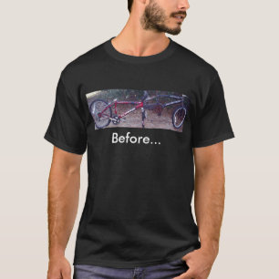Frankenbent Dreadwind before and after shirt! T-Shirt