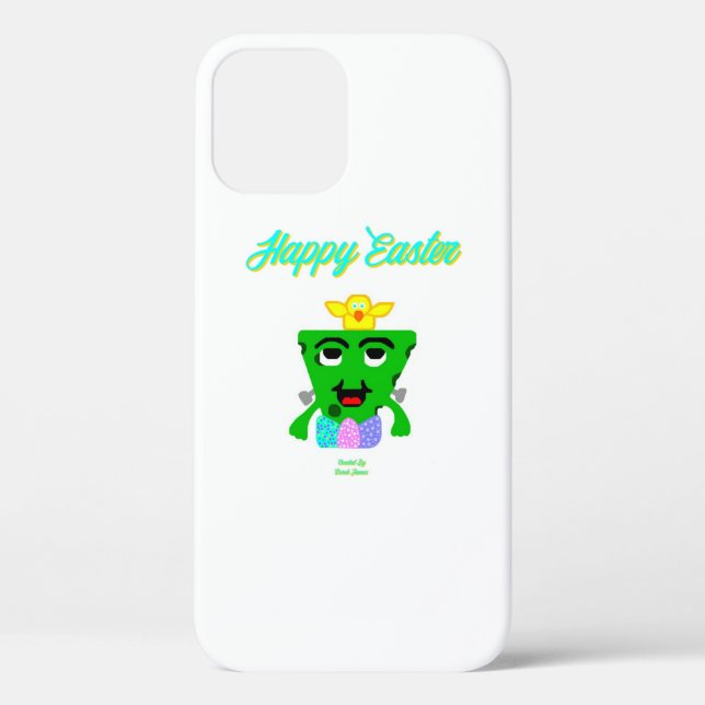 FrankenCheese Easter Apple iPhone 12 Case (Back)