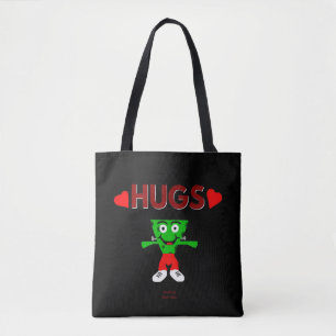 FrankenCheese Hugs All-Over-Print Tote Bag