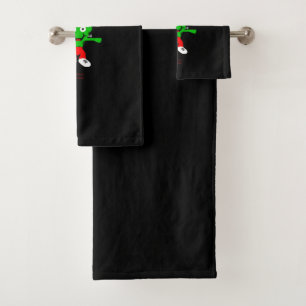 FrankenCheese Hugs Bathroom Towel Set
