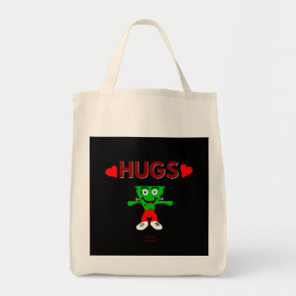 FrankenCheese Hugs Grocery Tote Bag
