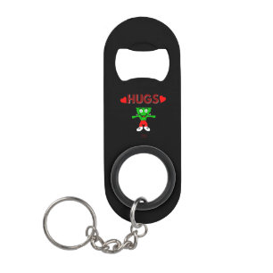 FrankenCheese Hugs Keychain Bottle Opener