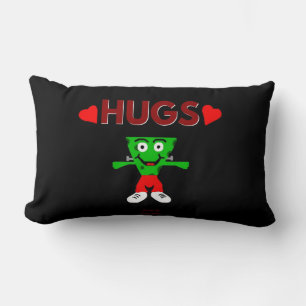 FrankenCheese Hugs Lumbar Pillow