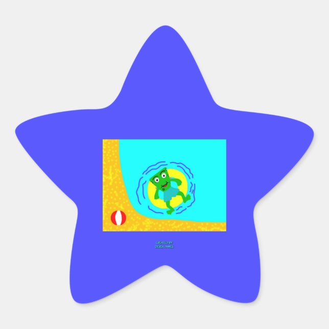 FrankenCheese Summer Star Sticker (Front)