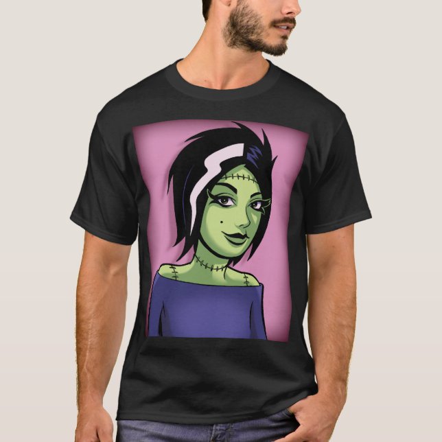 Frankenchica from Defenders of Monstro City T-Shirt (Front)