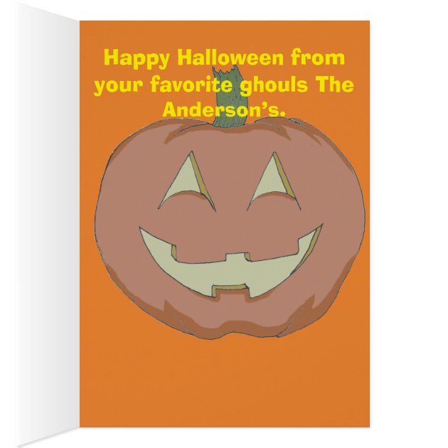 Frankencool Halloween Greeting Card