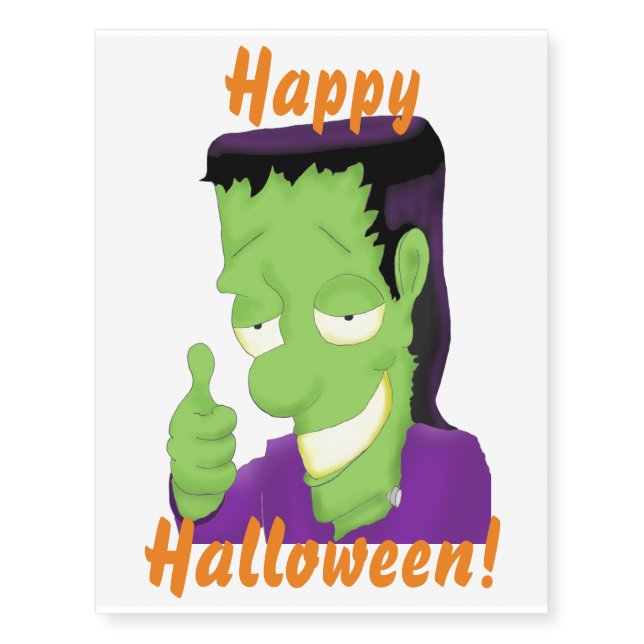 Frankencool Temporary Tattoos (Front)