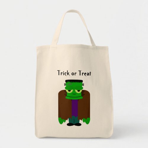 Frankenmonster Halloween dress up loot Tote Bag