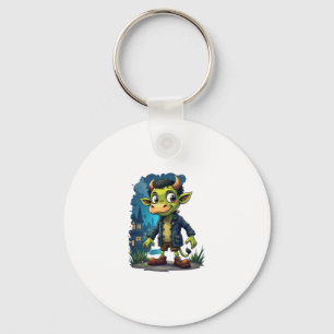 Frankenmoo Keychain