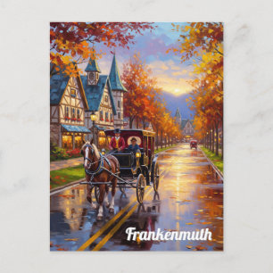 Frankenmuth Michigan Travel Postcard