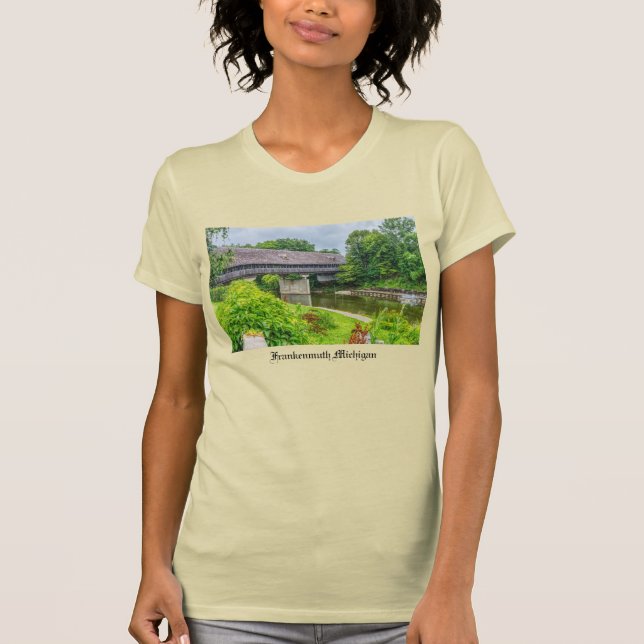 Frankenmuths Covered Bridge T-Shirt (Front)