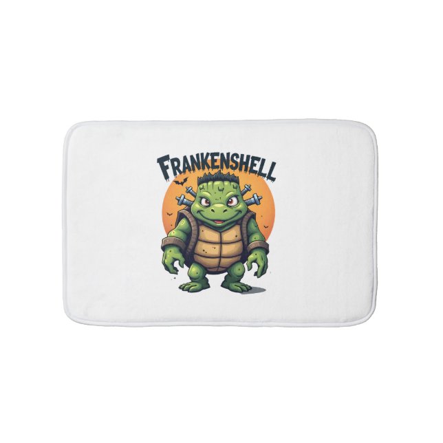 Frankenshell Turtle Bath Mat (Front)