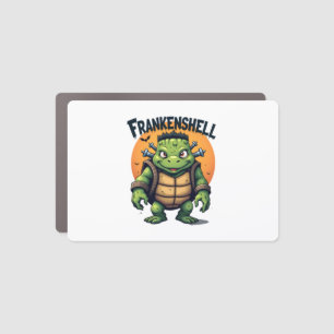 Frankenshell Turtle Car Magnet