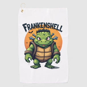 Frankenshell Turtle Golf Towel