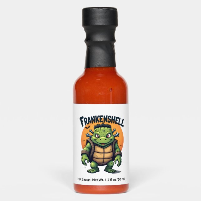 Frankenshell Turtle Hot Sauces (Front)