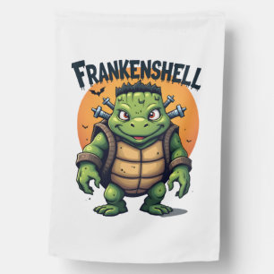 Frankenshell Turtle House Flag