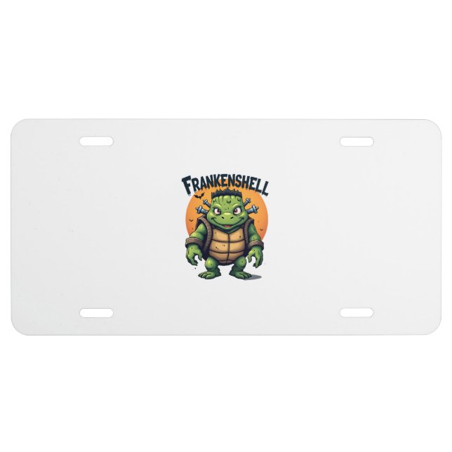 Frankenshell Turtle License Plate (Front)