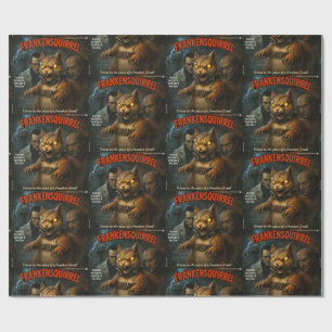 Frankensquirrel Wrapping Paper