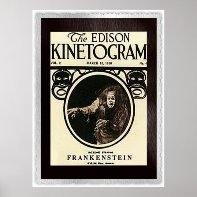 Frankenstein 1910 poster (Front)