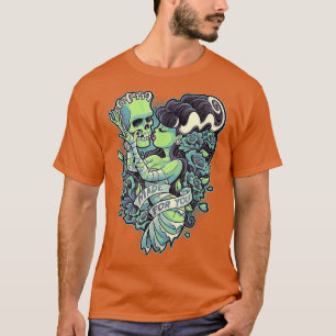 Frankenstein And Bride Made For You T-Shirt