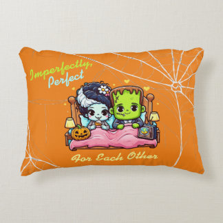 Frankenstein and Bride of Frankenstein Pillow