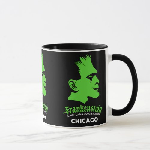 Frankenstein Bar Disco Chicago Illinois Mug