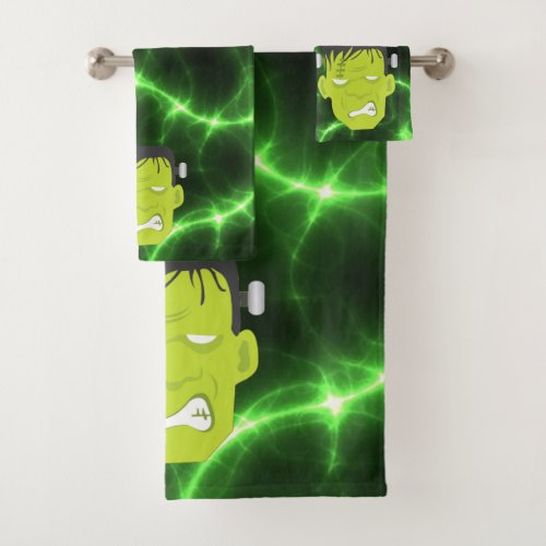 Frankenstein Bathroom Towel Set